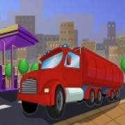لعبة شاحنة نقل الغاز