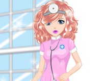 لعبة تلبيس ازياء الممرضة