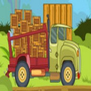 لعبة شاحنة نقل الخشب