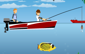 لعبة بن تن صيد السمك