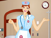 لعبة تلبيس الممرضة