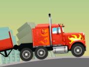 لعبة شاحنة توصيل البضائع